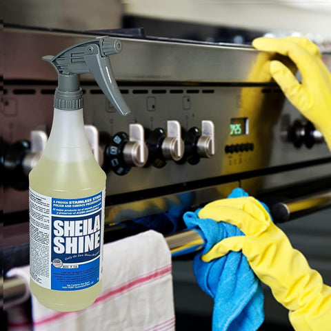 Sheila Shine SSCA10 Stainless Steel Polish & Surface Preservative Aerosol