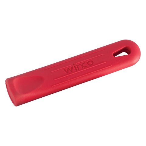 Winco AFP-3HR Removable Red Silicone Sleeve for Fry and Sauce Pans