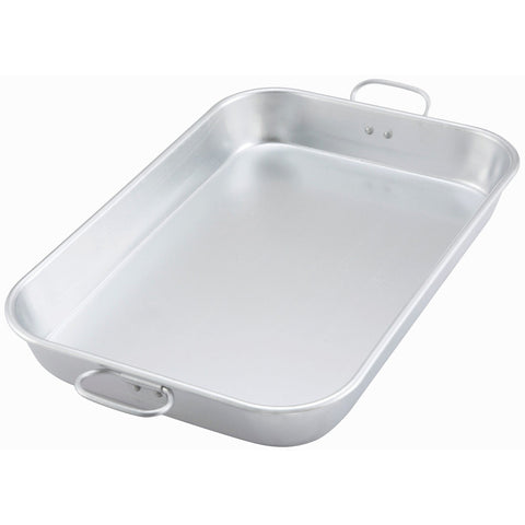 Winco ALBP-1218 Aluminum Baking Pan with Dual Drop Handles