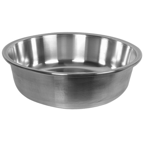 Thunder Group ALBS001 19" Aluminum Tapered Edge Mixing Bowl Basin