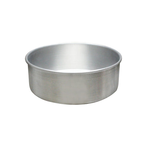 Thunder Group ALCP0803 8" x 3" Round Aluminum Layer Cake Pan
