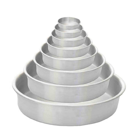 Thunder Group ALCP1203 12" Round Aluminum Layer Cake Pan