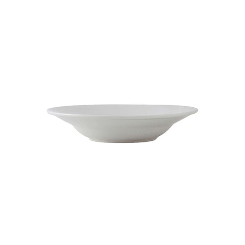 Tuxton China ALD-090 Alaska 9.5 oz. Bright White Wide Rim China Soup/Pasta Bowl