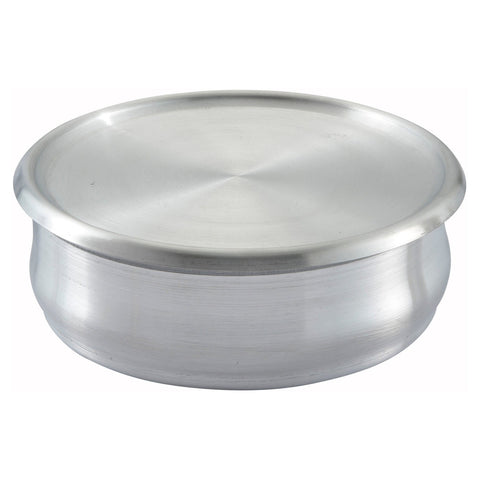 Winco ALDP-48 Stackable Aluminum Dough Proofing Pan, 48 oz