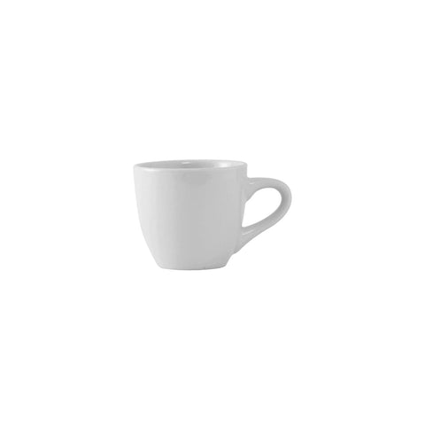 Tuxton China ALF-035 Alaska 3.5 oz. Bright White Espresso Demitasse Cup