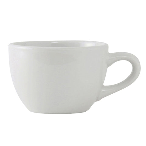 Tuxton China ALF-0752 8 oz Alaska/Colorado Porcelain White Round China Cup