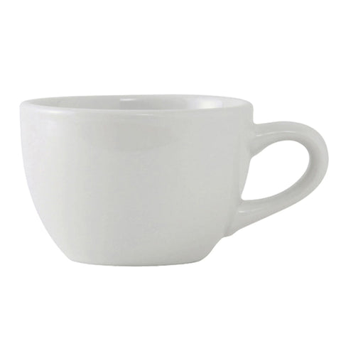 Tuxton China ALF-0752 8 oz Alaska/Colorado Porcelain White Round China Cup