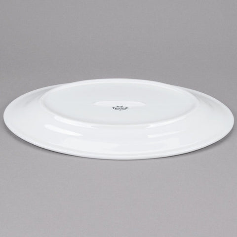 Tuxton China ALH-160 Alaska Series Oval China Platter, 16-1/8" x 11-1/4\" Porcelain White