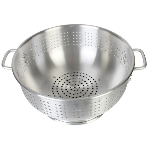 Thunder Group ALHDCO003 16 Qt Aluminum Colander with Handle