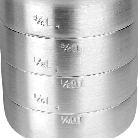 Thunder Group ALKAM010 1 Qt. Aluminum Liquid Measuring Cup