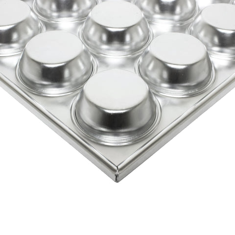 Thunder Group ALKMP012 12-Cup Aluminum Muffin / Cupcake Pan