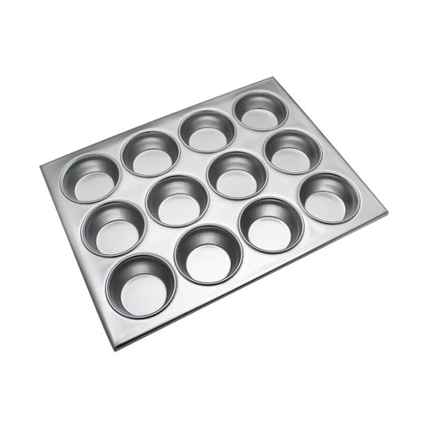 Thunder Group ALKMP012 12-Cup Aluminum Muffin / Cupcake Pan