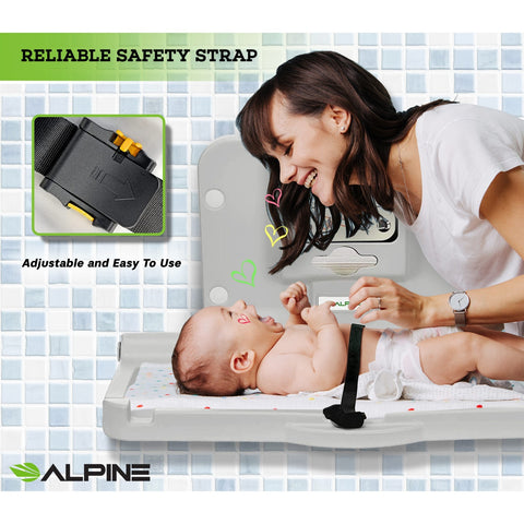 Alpine Industries ALP411-E Horizontal Baby Changing Station