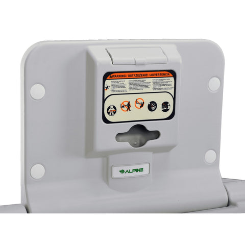 Alpine Industries ALP411-E Horizontal Baby Changing Station
