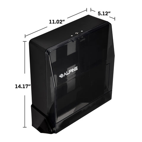 Alpine Industries ALP480 Stainless Steel C-Fold/Multi-Fold Paper Towel Dispenser