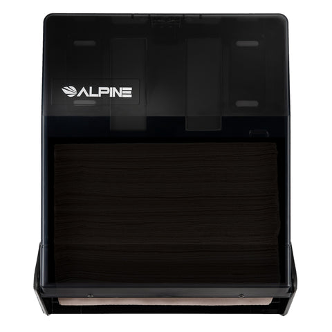 Alpine Industries ALP480 Stainless Steel C-Fold/Multi-Fold Paper Towel Dispenser