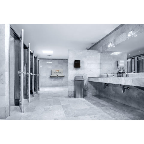 Alpine Industries ALP480 Stainless Steel C-Fold/Multi-Fold Paper Towel Dispenser