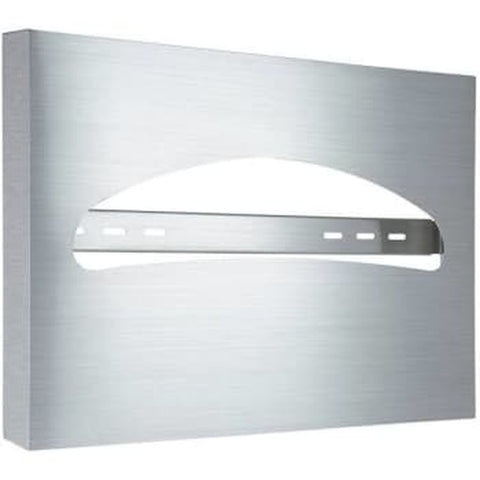 Alpine Industries ALP483 Toilet Seat Cover Dispenser, Wall-Mounted Brushed Stainless Steel