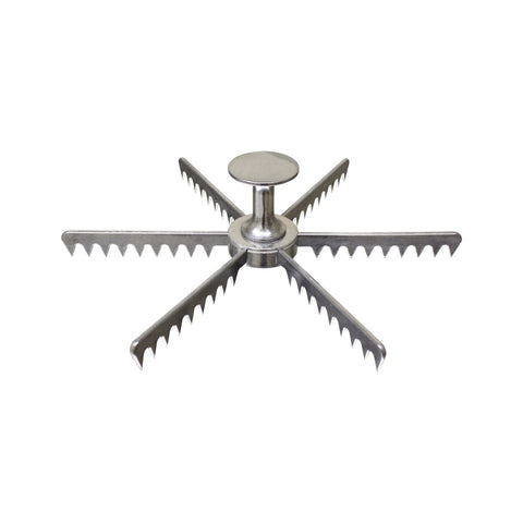 Thunder Group ALPMA006 6-Cut Aluminum Pie Marker