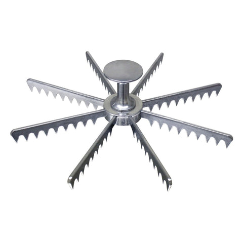 Thunder Group ALPMA008 8-Cut Aluminum Pie Marker