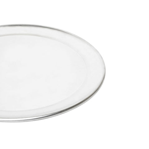 Thunder Group ALPTWR011 11" Round Wide Rim Aluminum Pizza Tray