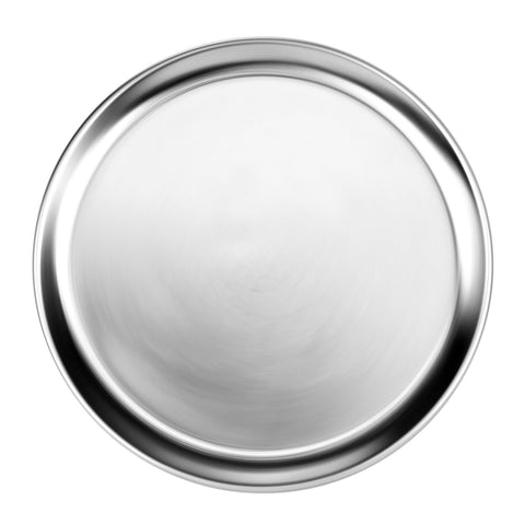 Thunder Group ALPTWR014 14" Round Wide Rim Aluminum Pizza Tray