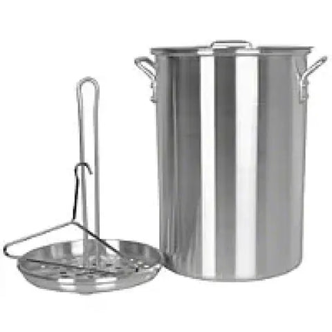 Thunder Group ALSKTP012 26 Qt Aluminum Turkey Fry Pot Set