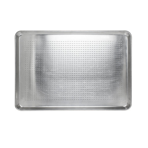 Thunder Group ALSP1826PF Full Size Perforated Aluminum Sheet Pan, 18" x 26"