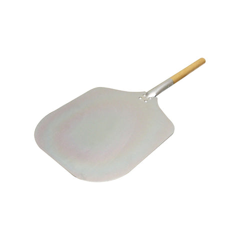 Thunder Group ALWDPP2512 25" Aluminum Pizza Peel with Hardwood Handle