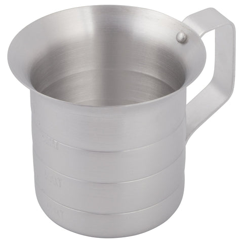 Winco AM-05 1/2 Qt Aluminum Measuring Cup