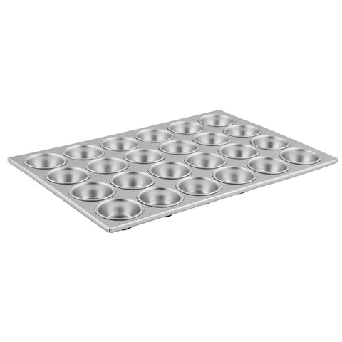 Winco AMF-24 24-Cup Aluminum Muffin Pan, 3 oz