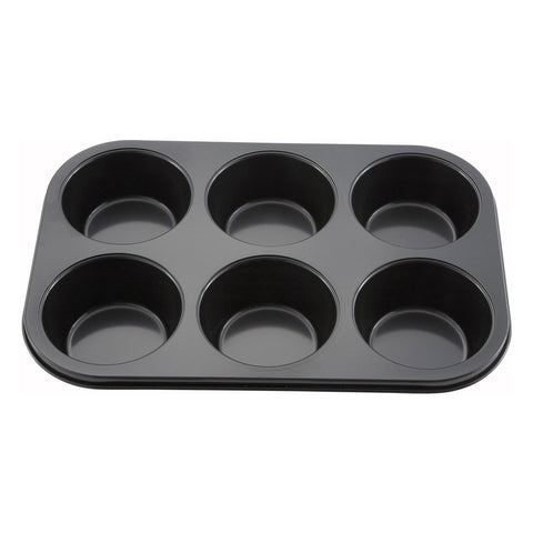Winco AMF-6NS 6-Cup Non-Stick Jumbo Muffin Pan, 7 oz