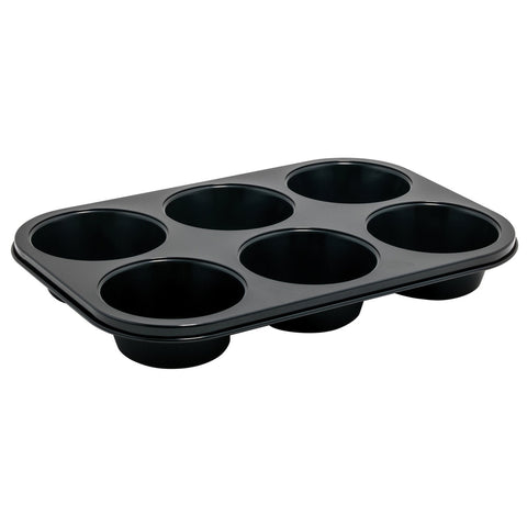 Winco AMF-6NS 6-Cup Non-Stick Jumbo Muffin Pan, 7 oz