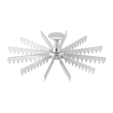 Winco APM-12 12-Cut Aluminum Pie and Cake Marker