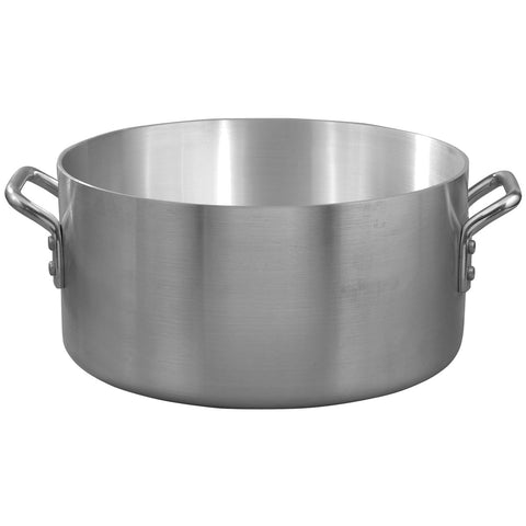 Winco APS-20 20 Quart Aluminum Pasta Cooker Set with 4 Stainless Steel Inserts