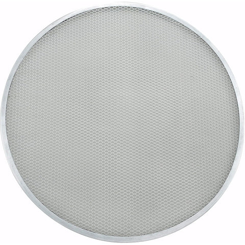Winco APZS-17 17" Seamless Aluminum Pizza Screen