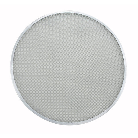 Winco APZS-20 20" Aluminum Seamless Pizza Screen