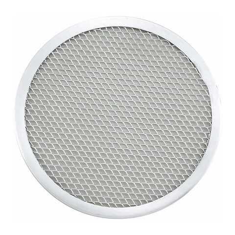 Winco APZS-9 9-Inch Seamless Aluminum Pizza Screen