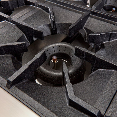 American Range AR-12G-6B NG 48 in 6-Burner Gas Range with 12 in Griddle and (2) Space Saver Ovens (Natural Gas)