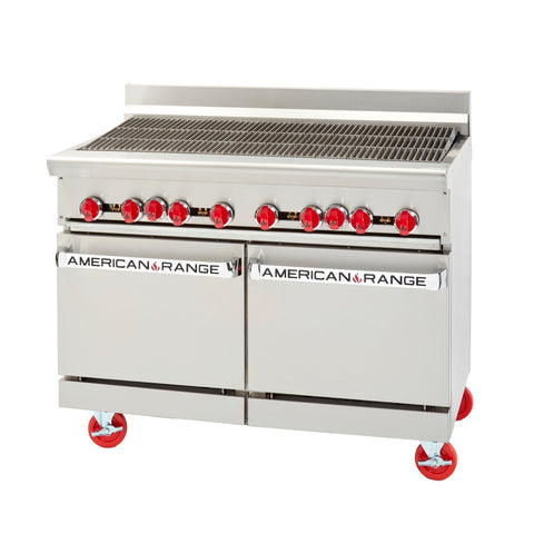 American Range AR-3RB 36 in Gas Range with Charbroiler and Standard Oven