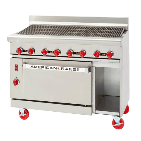 American Range AR-3RB 36 in Gas Range with Charbroiler and Standard Oven