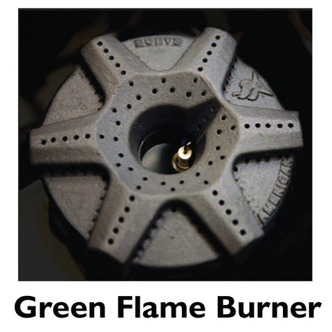 American Range ARGF-6 36-Inch Green Flame 6-Burner Gas Restaurant Range with Standard Oven