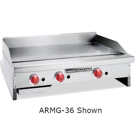ARMG-48-24 Manual Gas Countertop Griddle