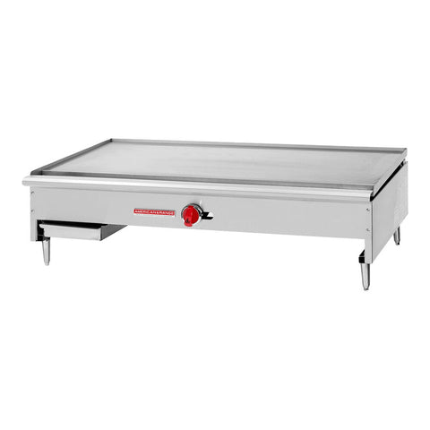 American Range ARTY-60 60 Inch Natural Gas Teppanyaki Griddle, 30,000 BTU