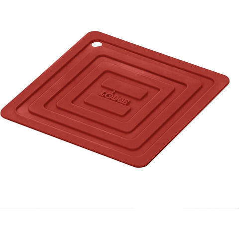 Lodge AS6S41 Red 6" x 6" Silicone Pot Holder