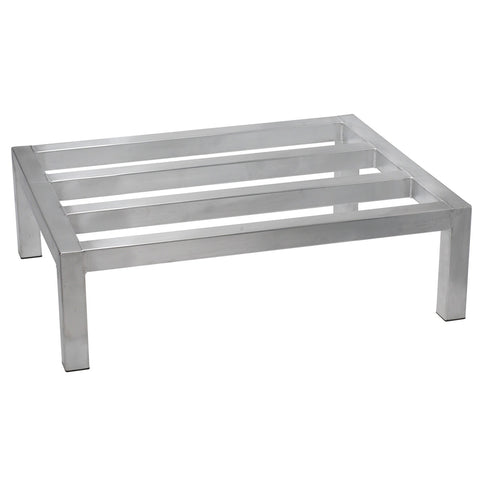 Winco ASDR-1424 24" Aluminum Dunnage Rack, 1200 lb Capacity