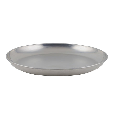 Winco ASFT-16 Aluminum Seafood Serving Tray, 160 oz, 15-3/4" Dia