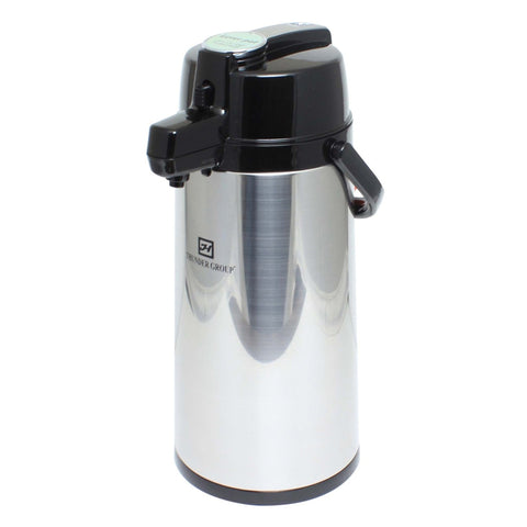 Thunder Group ASLG322 2.2 Liter Lever Action Airpot - Glass Liner, Stainless Steel Mirror Finish