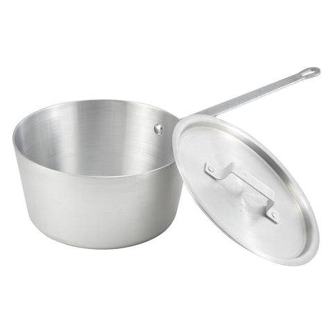 Winco ASP-2 Tapered Aluminum Sauce Pan, 2-1/2 Quart