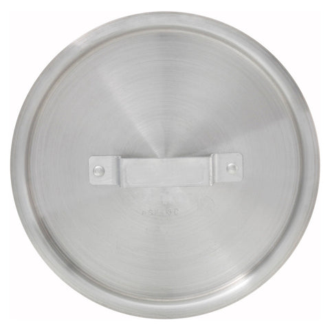 Winco ASP-5C 9-3/4 in. Aluminum Sauce Pan Cover, 5-Quart